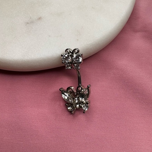 Butterfly Belly Ring - Picture 1 of 5